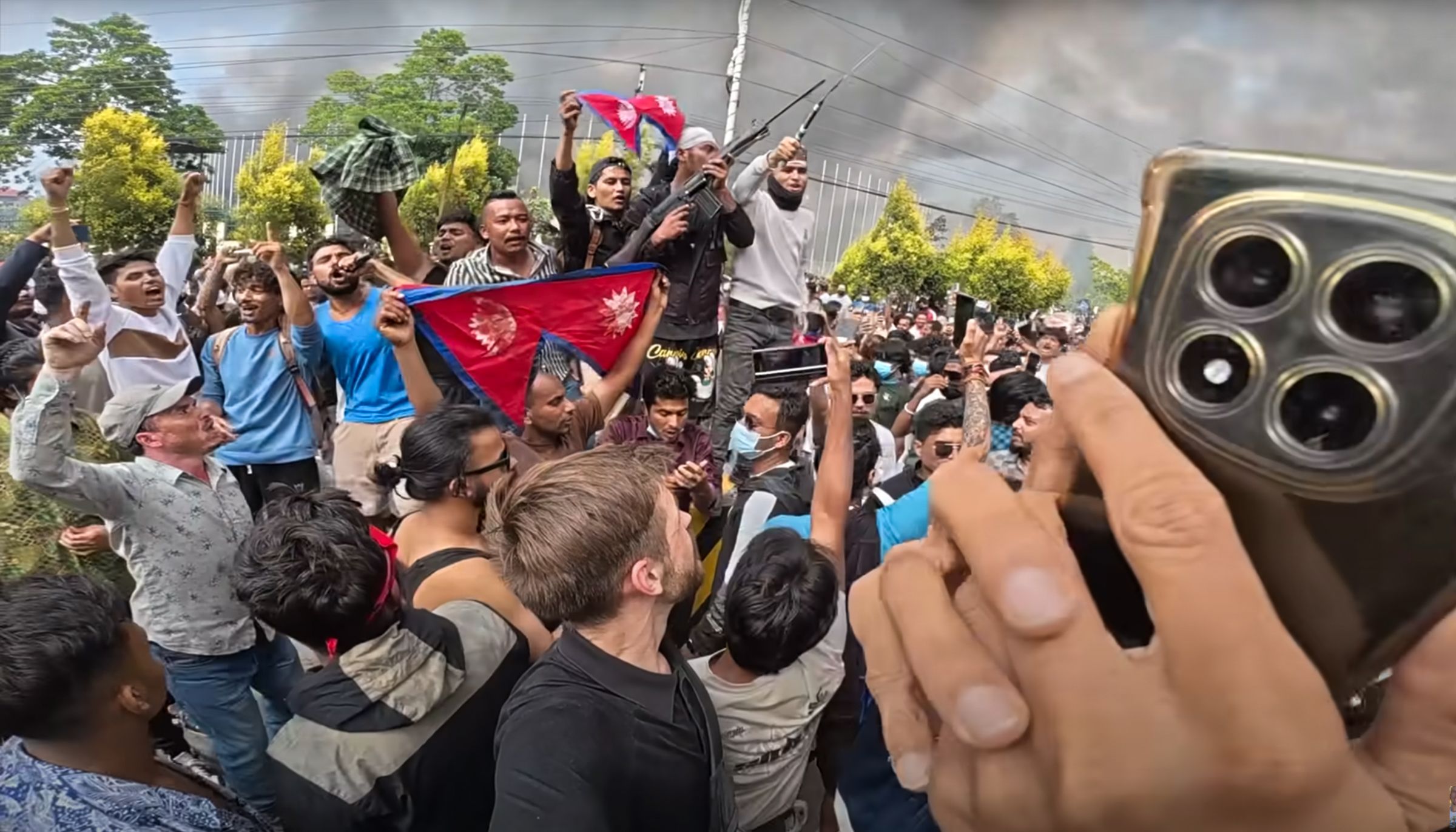 How a Travel YouTuber Captured Nepal’s Revolution for the World